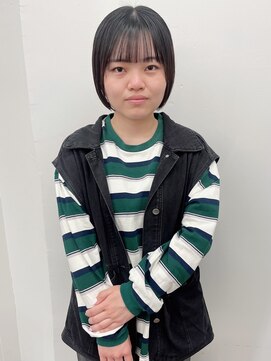 ラウンジ モリオ イケブクロ(Lounge MORIO Ikebukuro) 【morio池袋】切りっぱなしボブ*