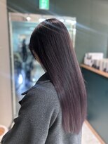 エイト 難波店(EIGHT namba) 透明感たっぷり◎ツヤ感ラベンダーカラー