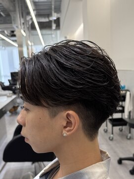 ビカムメンズヘアー 栄店(become men's hair) 曲がる縮毛矯正ニュアンスパーマフェザーパーマ名古屋