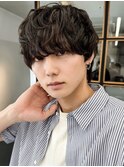 ◎シャドウパーマ×ビジネス!20代30代清潔感