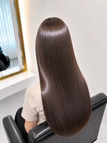 レオネ 梅田 中津店(Leone) 梅田/中津 髪質改善 ツヤ髪ロングストレート
