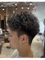 スペックホルダー(Spec Holder) ニュアンスパーマメンズスパイキーショート6.27