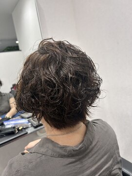 セカンド(Second) Second   ×　ショートパーマ