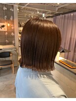 ギネス(Giness)&nbsp;切りっぱなしボブ10/1グレージュ
