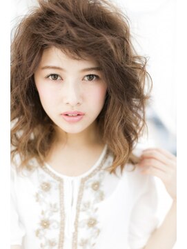 アジールヘア 所沢プロペ通り店(agir hair) ウェーブミディ♪【所沢】