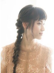 【Keep HAIR DESIGN自由が丘　小池】フィッシュボーン