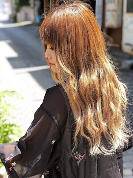 あるじゃんすー 横浜店 ミルクティーベージュ#シールエクステ#オレンジュ#横浜