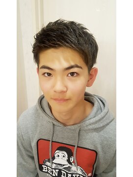 ヘアスペース クラージュ琴似店 アップバング