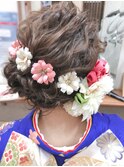 成人式ヘアセット