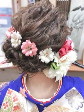 デフィ(defi) 成人式ヘアセット