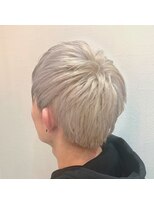 フィックスヘアー 梅田店(FIX-hair)&nbsp;ペールベージュ☆[サマーカット/ミルクベージュ/こなれヘア]