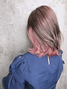 ルーツアイリー 心斎橋(ROOTS IRIE) 10代20代30代インナーカラー髪質改善レイヤーカット大人可愛い