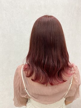 スイ(sui) インナーカラーピンク