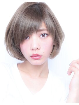 デイズ(days) ボブルフマロンベージュ耳かけショートウルフボブ小顔カット