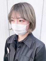 アイティーバイアルバム 松戸店(IT by ALBUM) 顔まわりレイヤープツボブ_マッシュショート_ba325171