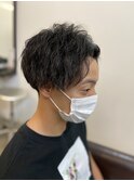 2wayバング/マッシュパーマ