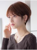 マッシュショート 大人可愛い うる艶髪 青山 表参道 30代40代