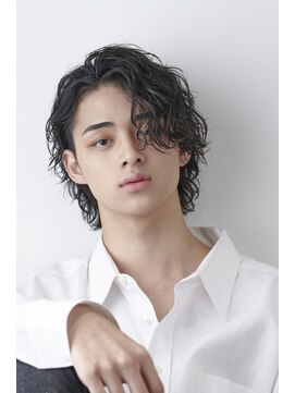 ゴールドシブヤ(GOALD SHIBUYA) #センターパートウルフ 波打ちスパイラル ツイストスパイラル