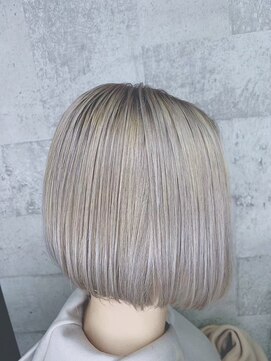 ヘアリゾートエーアイ 浅草店(hair resort Ai) フェミニンイメチェン　ホワイトベージュ