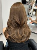 3624透明感ダークグレージュワンホンヘア髪質改善オルチャンヘア
