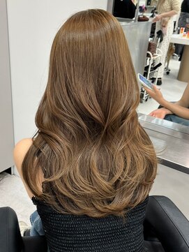 ベレーザシェルト(Beleza scelto) 3624透明感ダークグレージュワンホンヘア髪質改善オルチャンヘア