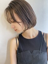 ノラギンザユー(NORA GINZA/U)&nbsp;20/30代ワンカールボブパーマミニボブヘアまとまるボブレイヤー