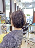 ショートボブ#京成大久保#京成津田沼#奏の杜#幕張本郷#津田沼