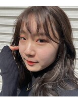 クラク 笹塚店(KURAKU)&nbsp;ショコラアッシュ/ナチュラルヘア/透明感カラー/10代/20代/30代