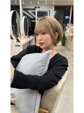 サンド 鹿児島中央(sand) @sei___sandインナーカラー/ショート/鹿児島中央駅