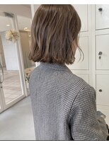 イノセントヘア(innocent.hair) ラベージュ　ボブ　ハイライト