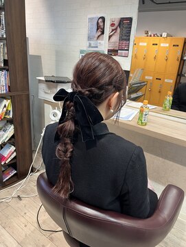 コワファーストナガサキシャンプーボーイ(COIFF1RST NAGASAKI SHAMPOO BOY) ヘアセット