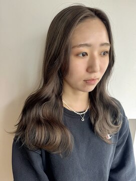 トロニー(TLONY) オリーブグレージュ　ブリーチ　stylist/miaki