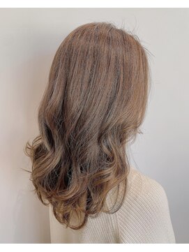 ヘア イノウエ HAIR INOUE 脱白髪染めベージュカラー