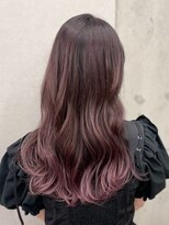 ミリィバイアヤラ 船橋店(MIRYI by ayala)&nbsp;【AINA】ハイライト入りカシスピンクカラー