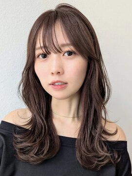 アンバー 池袋(amber) くびれミディアムスタイル/ベージュカラー【池袋】