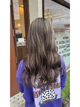 ヘアー ラヴワン 大間々(hair love One) グレージュハイライト