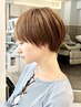 【新規】指名 カット＋ポイント縮毛矯正（前髪・表面など）【約150分】