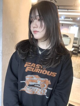 フォート(FORT) レイヤーカットハイライトケアブリーチダブルカラー