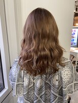 ハピネス 梅田茶屋町店(HAPPINESS)&nbsp;韓国カラー　ダブルカラー　モーヴピンクベージュカラー