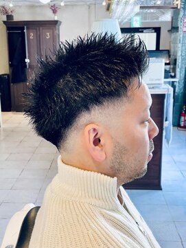 グレイスフルバーバーロンドン 大宮店(Graceful Barber London) 【30代男性】ロンドンフェードツーブロック（大宮/バーバー）