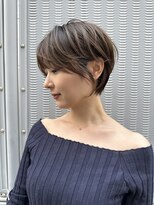 ロンドエニカ 大宮(Lond enika)&nbsp;イメチェン外ハネボブ美髪ワイドバングレイヤーショート/大宮