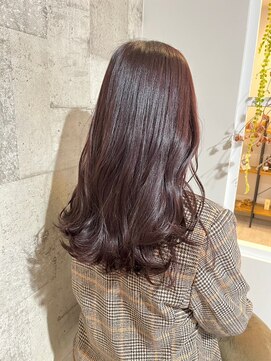 ヘアコレクション アンジュ(Hair collection Unge) ピンクブラウンカラー＊