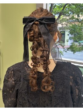 ノー バイ イオエ 西梅田(no. by ioe) ブリーチなしカラー/髪質改善/ミルクティーベージュ/小顔ヘア