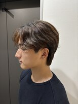 ユーフォリア 渋谷グランデ(Euphoria SHIBUYA GRANDE)&nbsp;メンズハイライト  センターパート 海外風