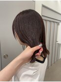暖色カラー／ワインレッド/セミディ/夏カラー