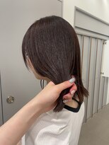 ローレンアオ(LOREN AO)&nbsp;暖色カラー／ワインレッド/セミディ/夏カラー