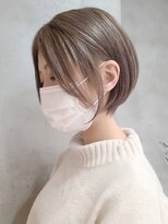 エリマ 武蔵小杉(elima) 武蔵小杉ベージュカラーくびれショートボブくびれショートカット