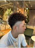 スパイキーアップ×フェードスパイキーショート