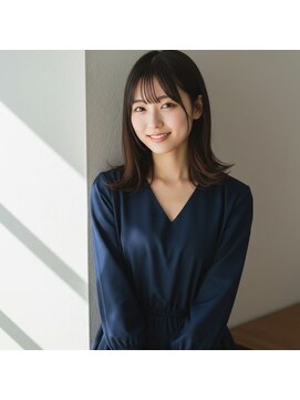 コトナ 越谷店 ミディアム レイヤーカット 顔周りレイヤー 透明感 20代30代40代