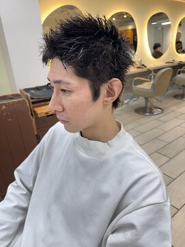 キャンバス バイ ネオリーブ 横浜西口(Canvas by neo.) 横浜★スパイキーショートメンズショート